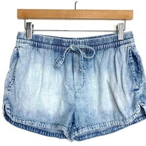 COPY - Aerie Chambray drawstring waist shorts